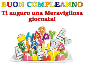 Frase Buon Compleanno